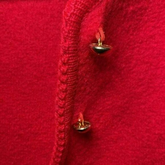 100% wool red jacket Women's Size 12 - Picture 7 of 11